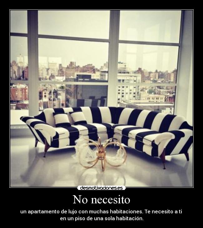 No necesito -
