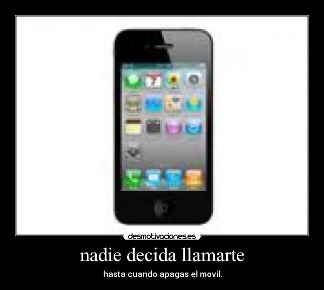 nadie decida llamarte - 