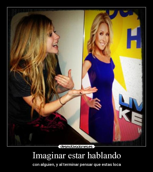 Imaginar estar hablando -