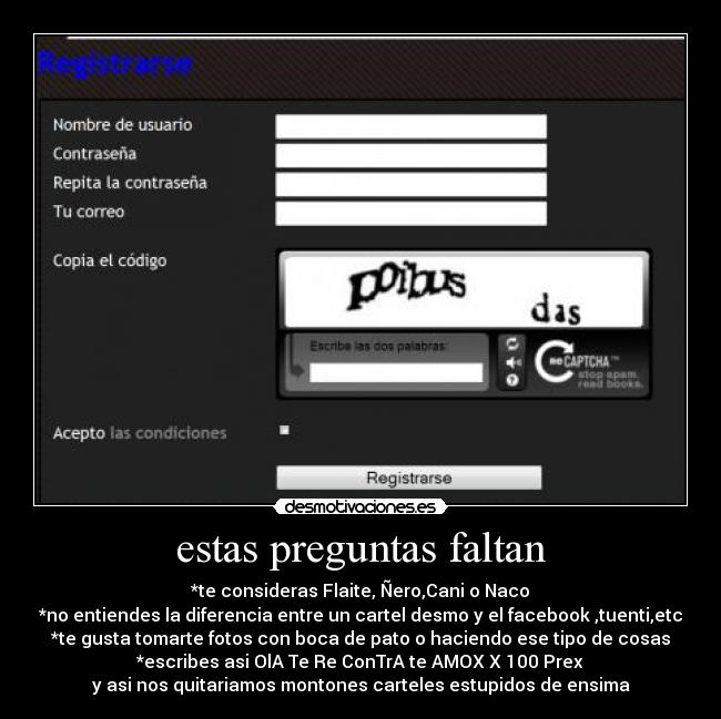 estas preguntas faltan - 