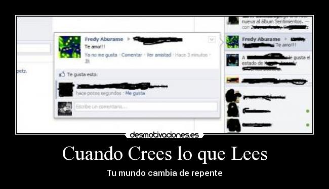 Cuando Crees lo que Lees -