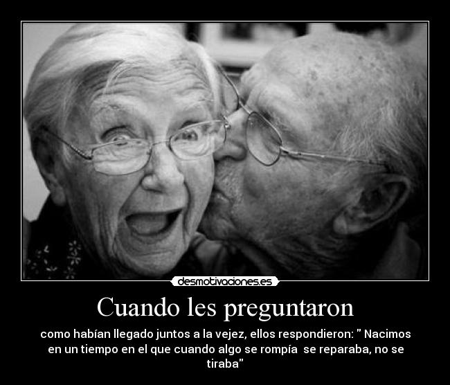 Cuando les preguntaron -