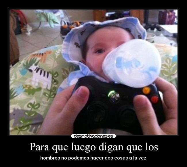 Para que luego digan que los -