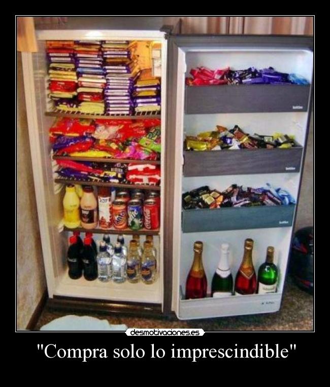 Compra solo lo imprescindible - 