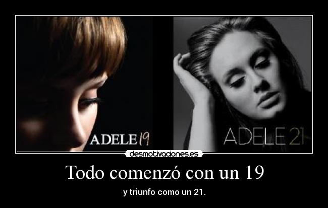 carteles adele amo encantas musica pop eres corazon perfeccion todo amistad adele desmotivaciones
