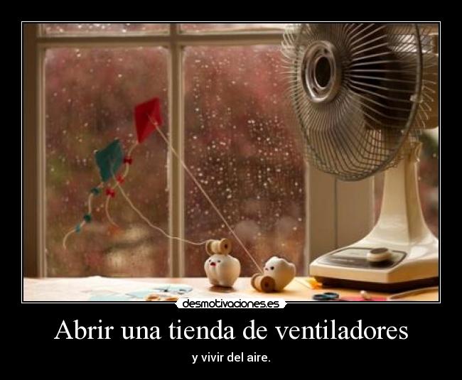 Abrir una tienda de ventiladores -