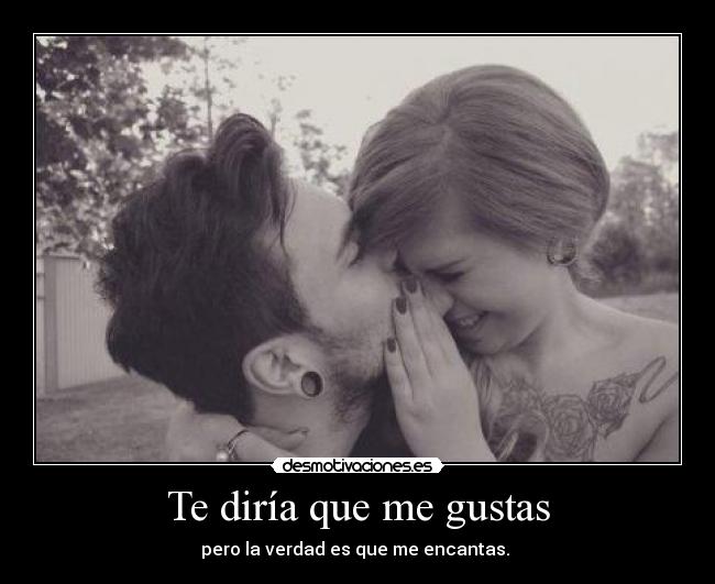 Te diría que me gustas - 