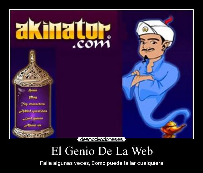 El Genio De La Web - Falla algunas veces, Como puede fallar cualquiera