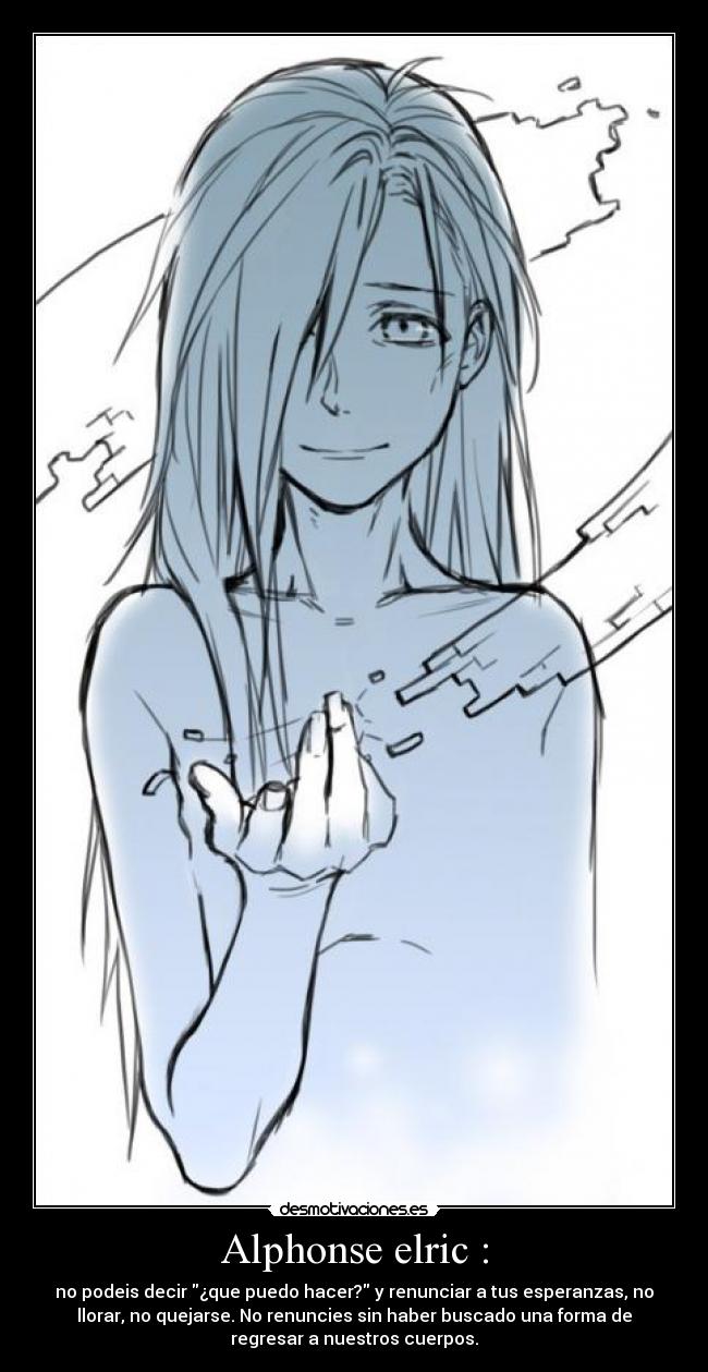 Alphonse elric : - 