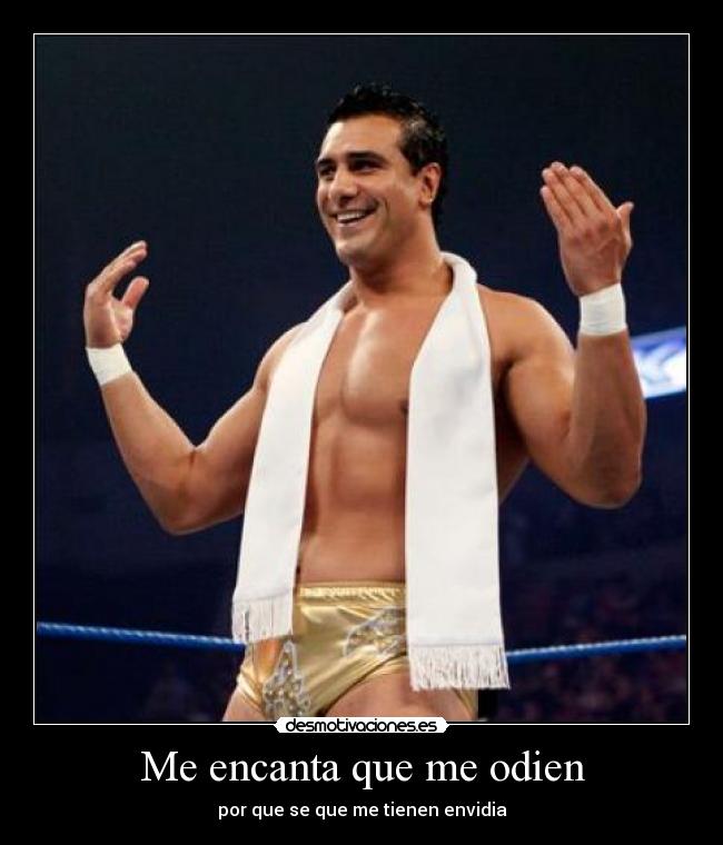 Me encanta que me odien -