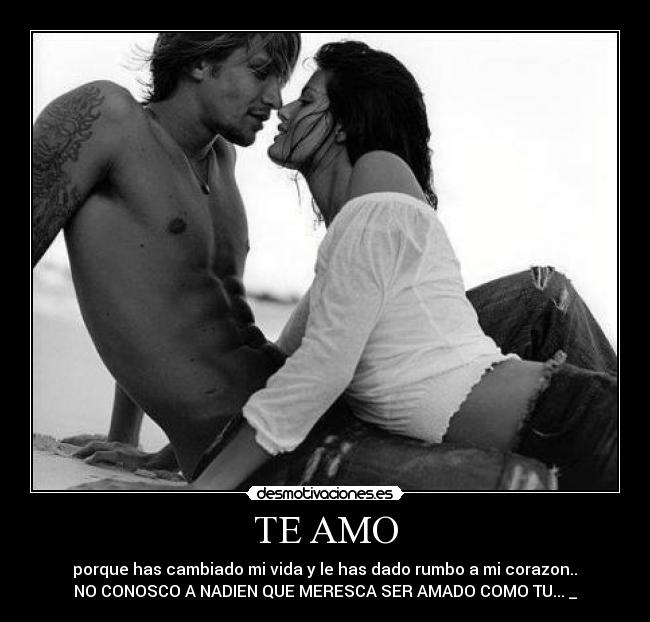 TE AMO -
