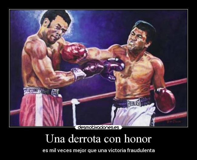 Una derrota con honor - 