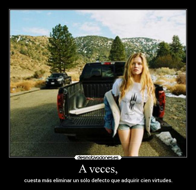 A veces, - 