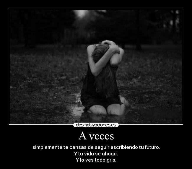 A veces -