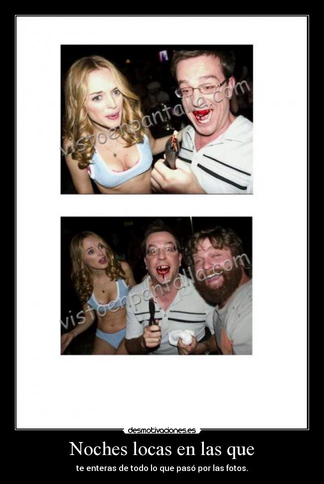 Noches locas en las que - 