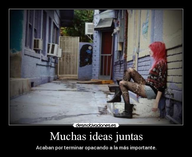 Muchas ideas juntas - 