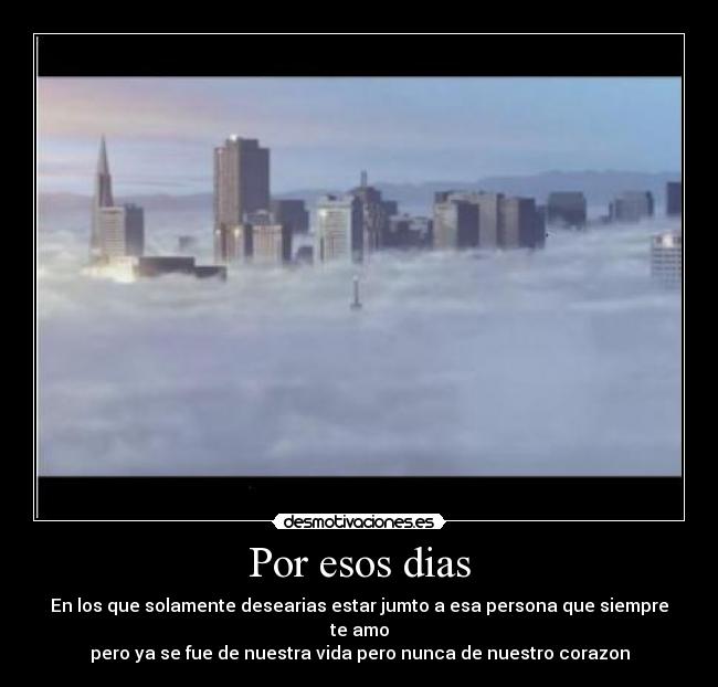 Por esos dias - 
