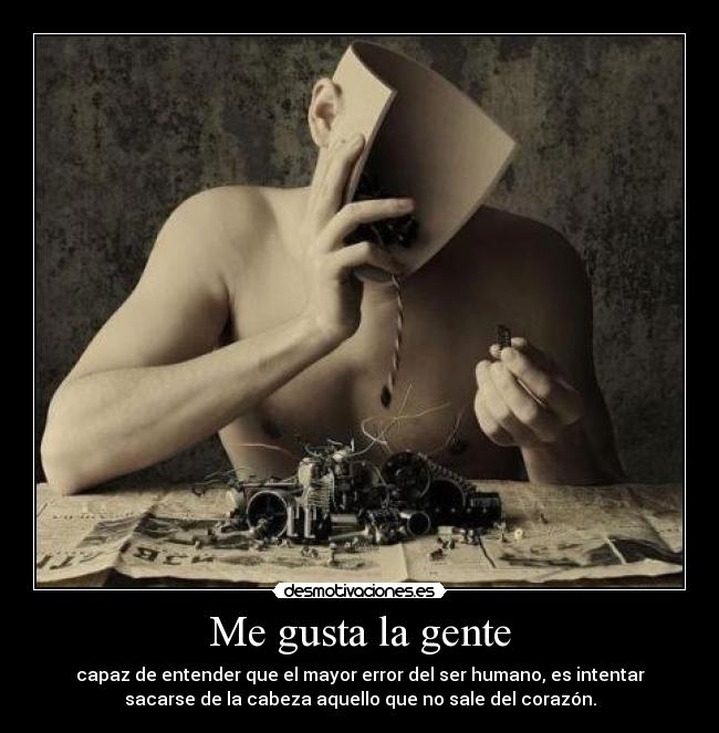 Me gusta la gente -