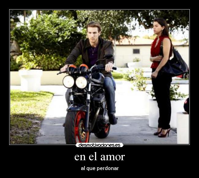 en el amor - al que perdonar