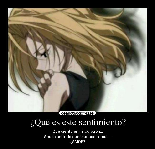 ¿Qué es este sentimiento? -