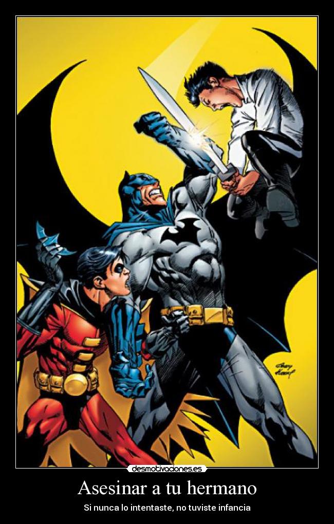 Asesinar a tu hermano - Si nunca lo intentaste, no tuviste infancia