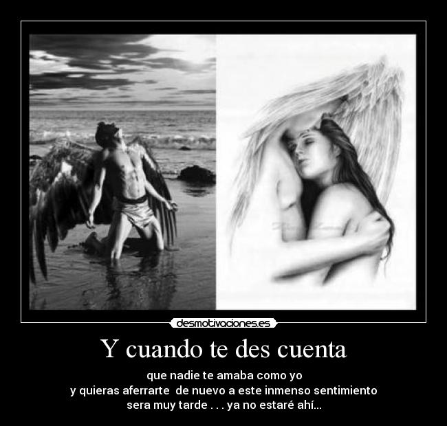 Y cuando te des cuenta - 