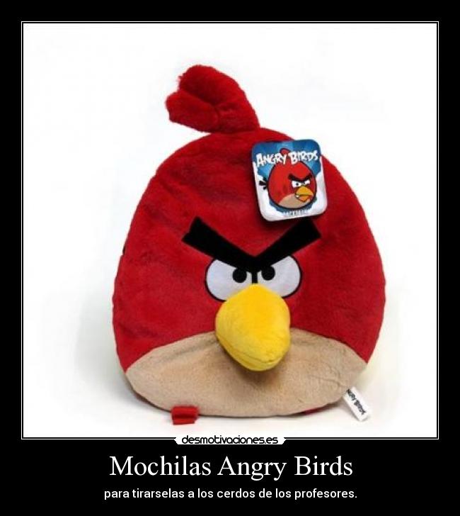 Mochilas Angry Birds - 