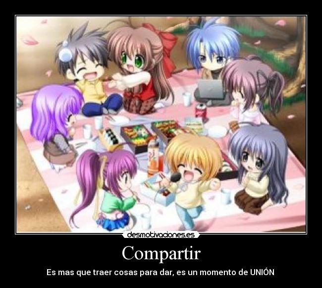 carteles anime desmotivaciones