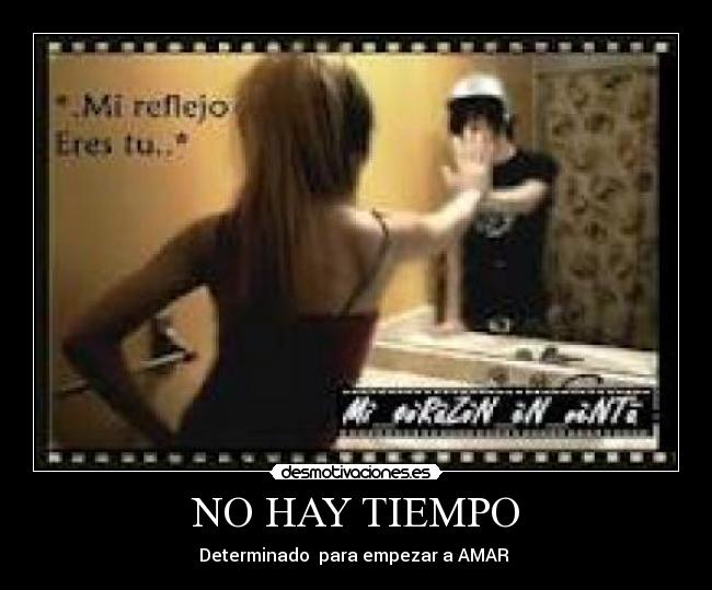 NO HAY TIEMPO -