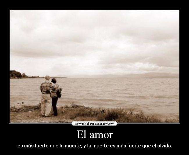 El amor -