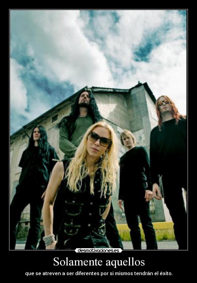 Solamente aquellos - que se atreven a ser diferentes por si mismos tendrán el éxito.
