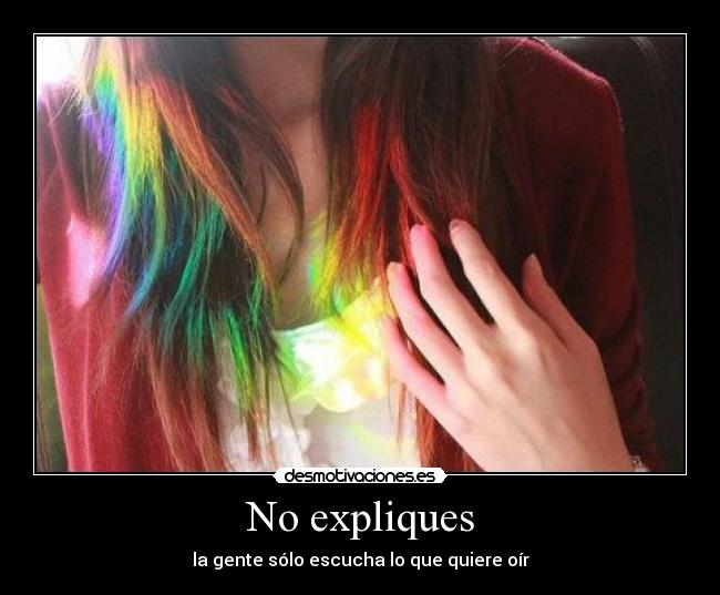 carteles metalmonkey cabello arcoiris pues ahiva otro ver que tal desmotivaciones