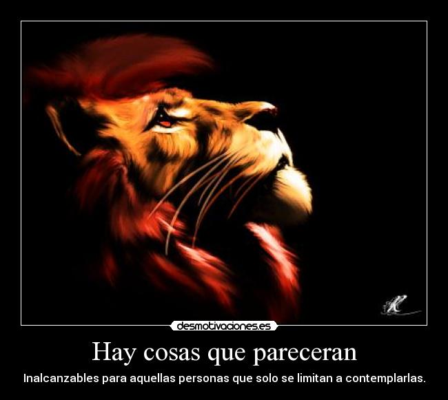 Hay cosas que pareceran -