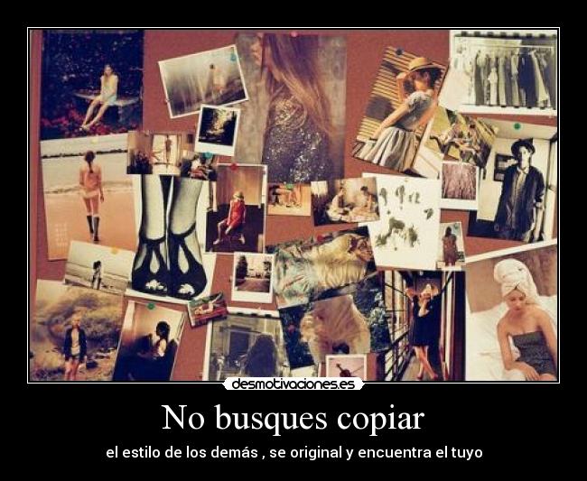 No busques copiar - 