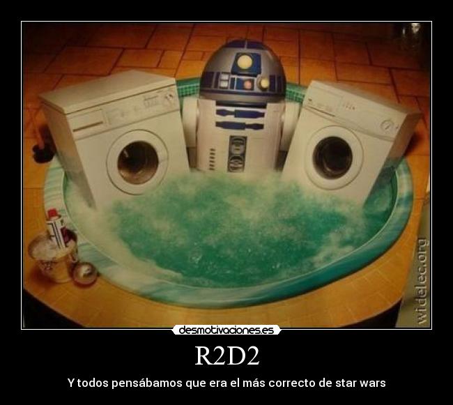 carteles r2d2 desmotivaciones