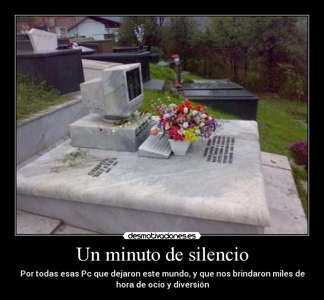 Un minuto de silencio -