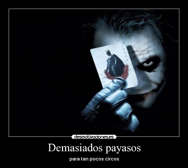 Demasiados payasos -