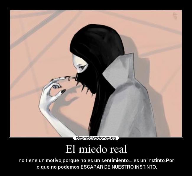 El miedo real - 
