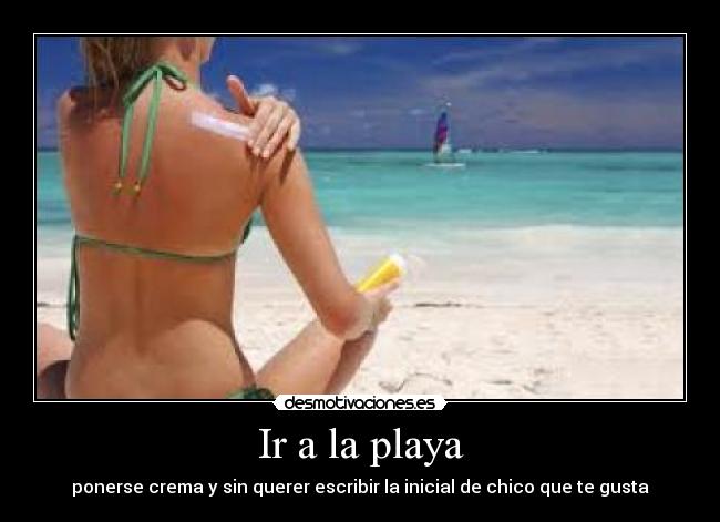 Ir a la playa -