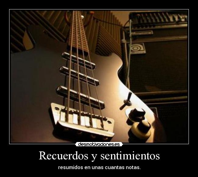 Recuerdos y sentimientos - 