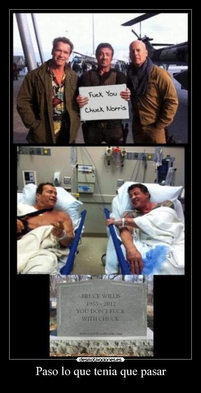 Paso lo que tenia que pasar - 