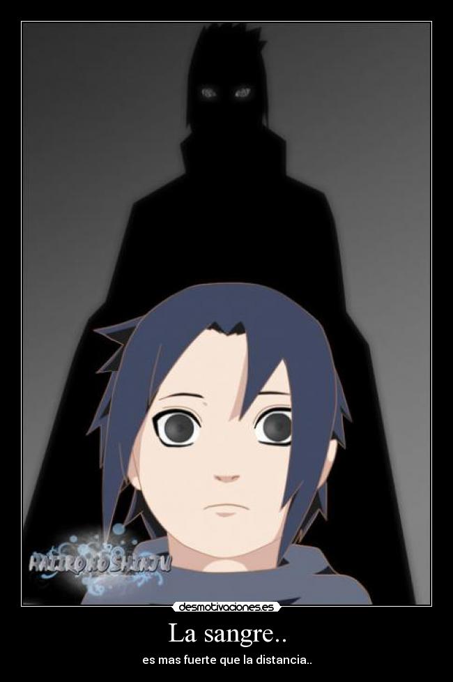 La sangre.. - es mas fuerte que la distancia..