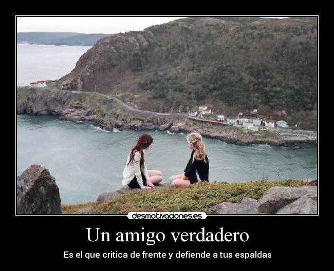 Un amigo verdadero -
