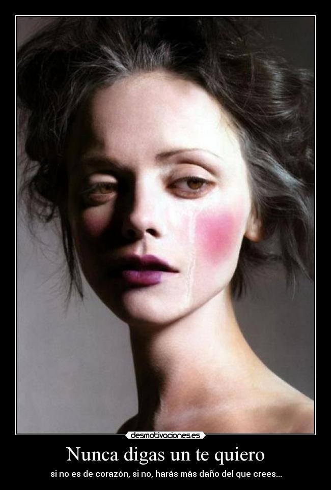 Nunca digas un te quiero -