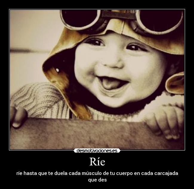 carteles rie desmotivaciones