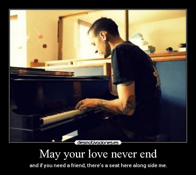 May your love never end - 