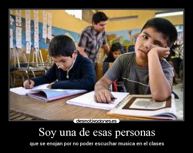 Soy una de esas personas - 