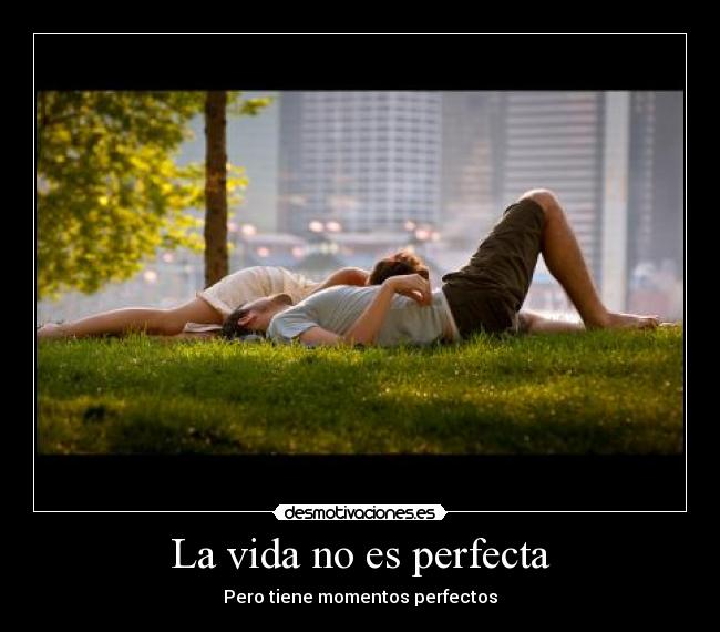 La vida no es perfecta -