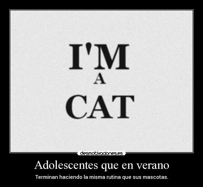 Adolescentes que en verano - 