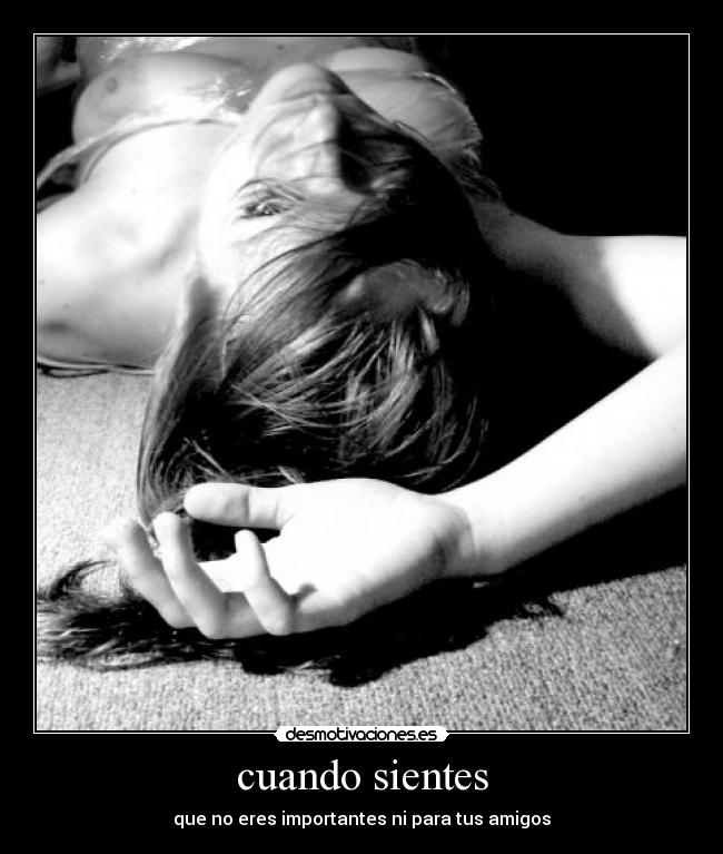 cuando sientes -